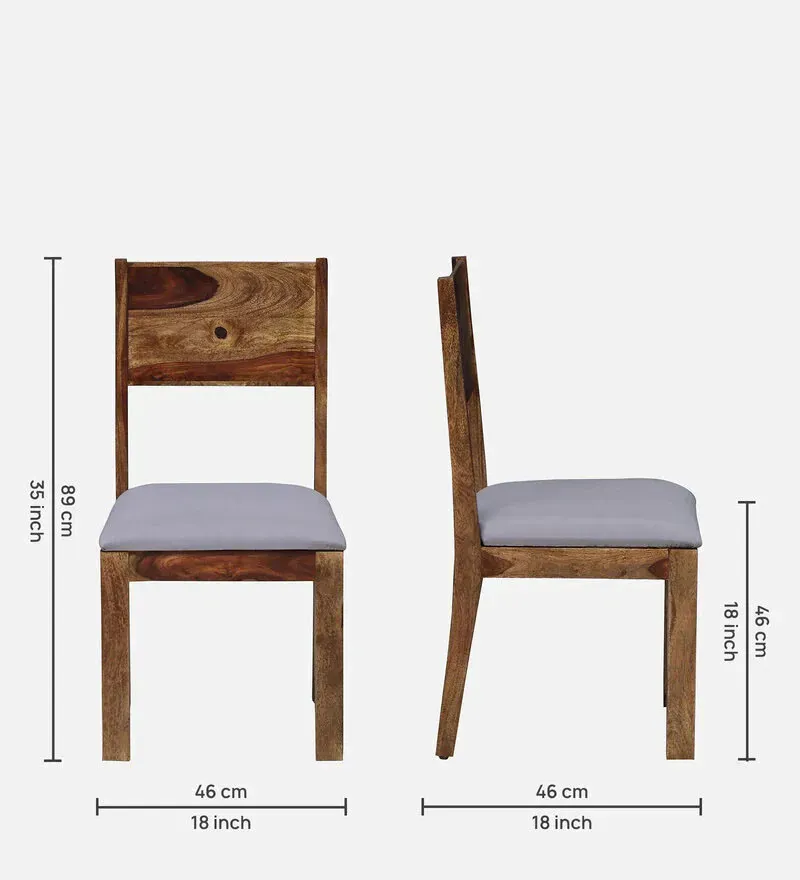 Majestica Sheesham Wood Round 4 Seater Dining Set In Provincial Teak Finish.jpg2.webp