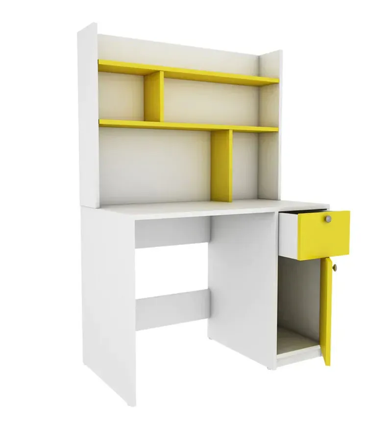 Malta Hutch Desk in Frosty White And Yellow Finish.jpg4.webp