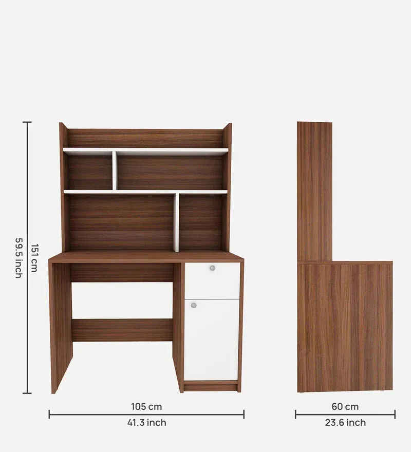 Malta Hutch Desk in Walnut And Frosty White Finish.jpg2.webp