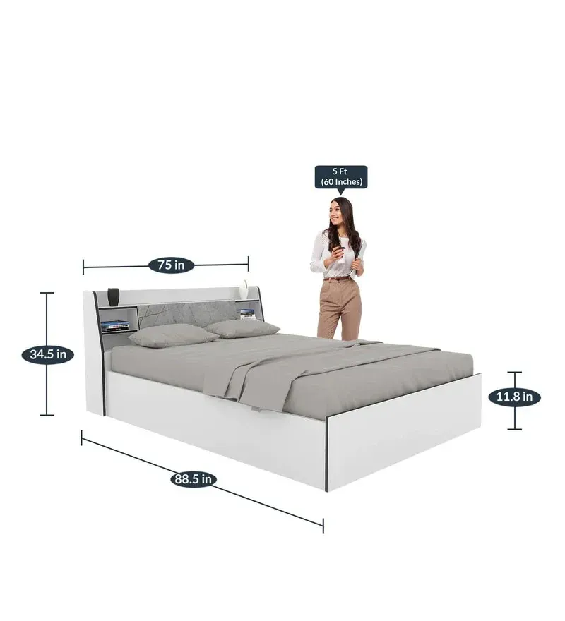 Marbito King Size Bed in White Finish with Box Storage.jpg2.webp