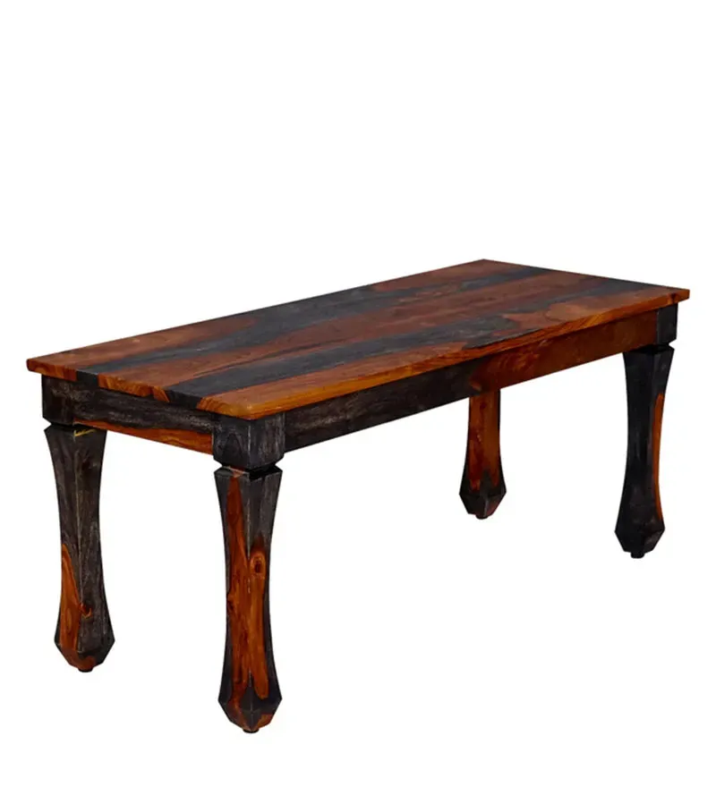 Mathis Sheesham Wood 6 Seater Dining Set in Vintage Black and Teak Finish with Bench.jpg16.webp