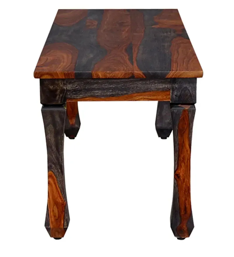 Mathis Sheesham Wood 6 Seater Dining Set in Vintage Black and Teak Finish with Bench.jpg17.webp