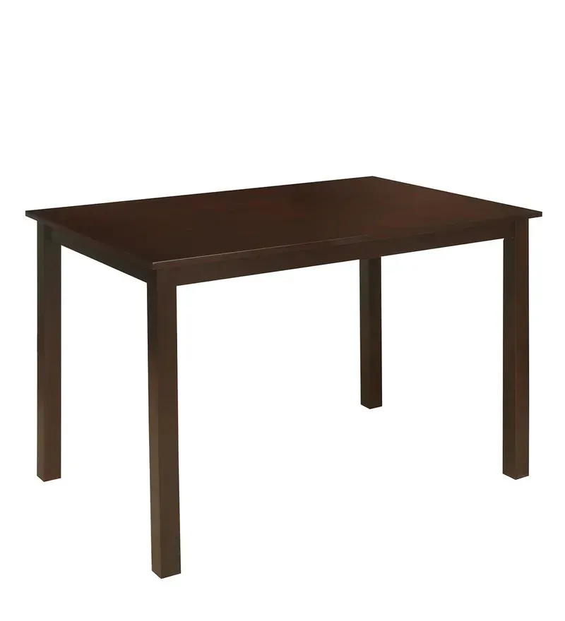 Mauna 4 Seater with Bench Dining Set in Dark Cappucino Colour.jpg13.webp