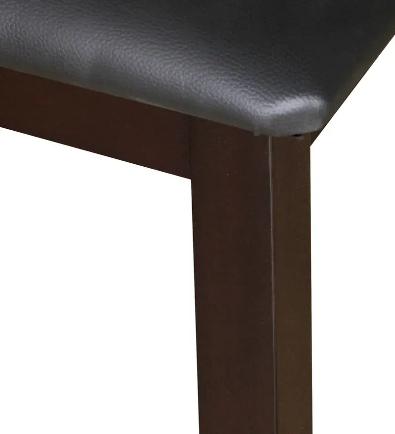 Mauna 4 Seater with Bench Dining Set in Dark Cappucino Colour.jpg18.webp