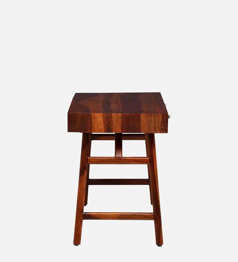 Memphis Solid Wood Study Table In Honey Oak Finish5.jpg