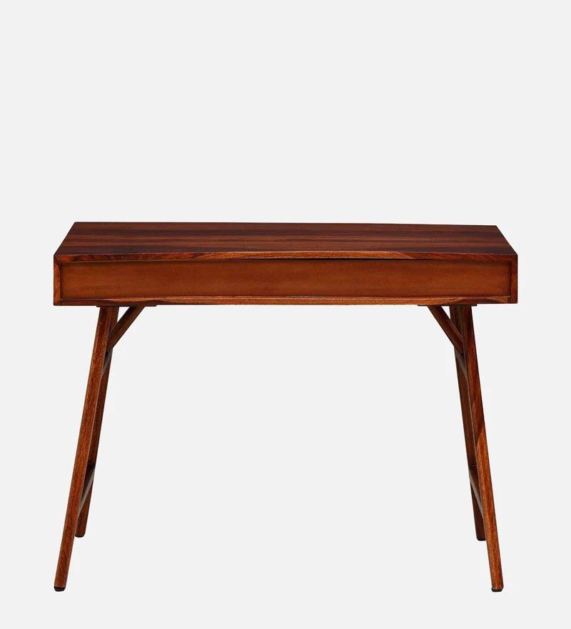 Memphis Solid Wood Study Table In Honey Oak Finish6.jpg