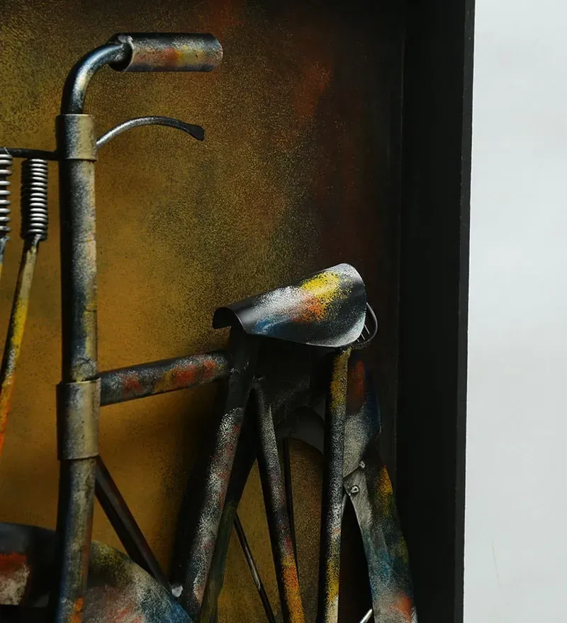 Metal And Mdf Multicolour Wall Art.jpg7.webp