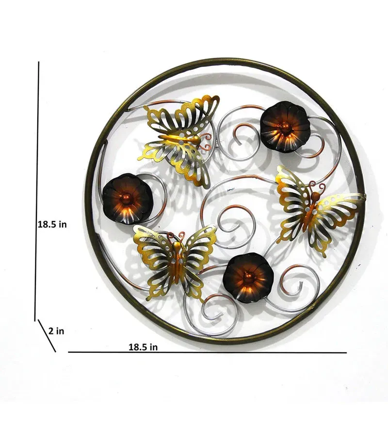 Metal Decorative Wall Art In Copper.jpg1.webp