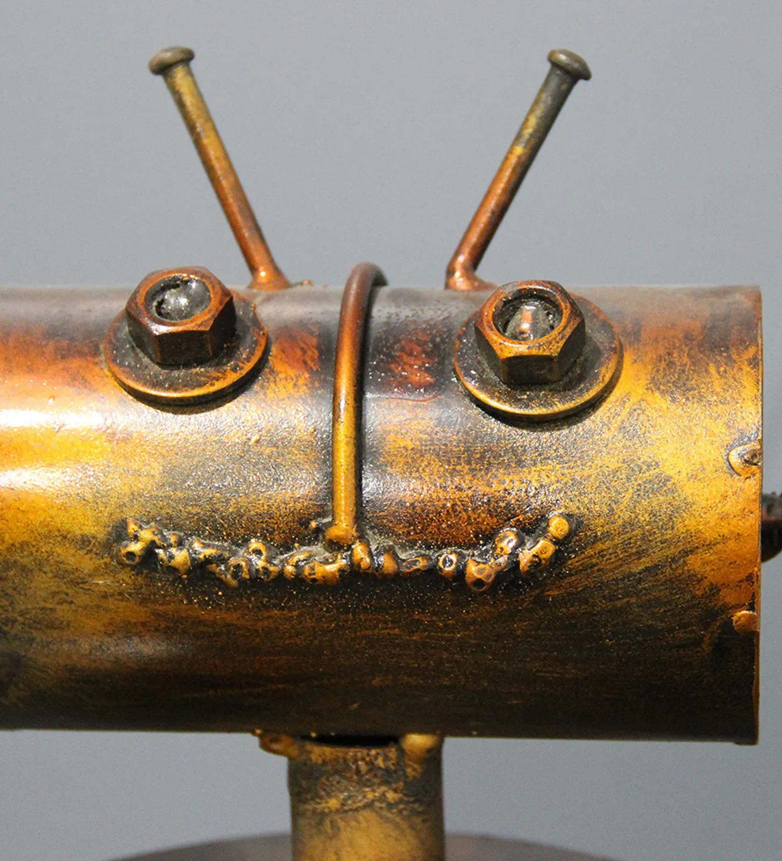 Metal Retro Phone In Multicolour Table Clock.jpg2.webp