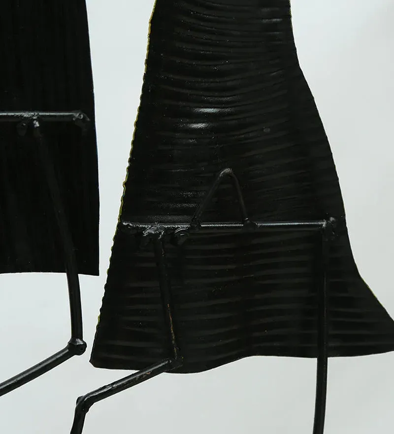 Metal Tribal Lady Wall Art In Multicolour.jpg8.webp