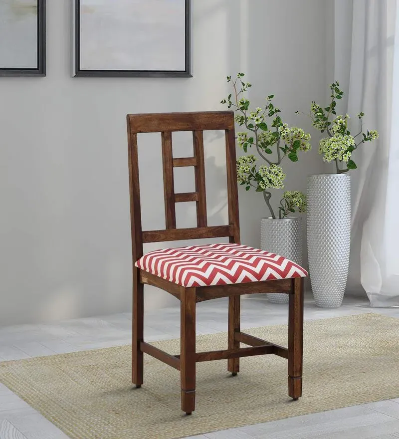 Mitsy Sheesham Wood Dining Chair In Provincial Teak (Set Of 2).webp