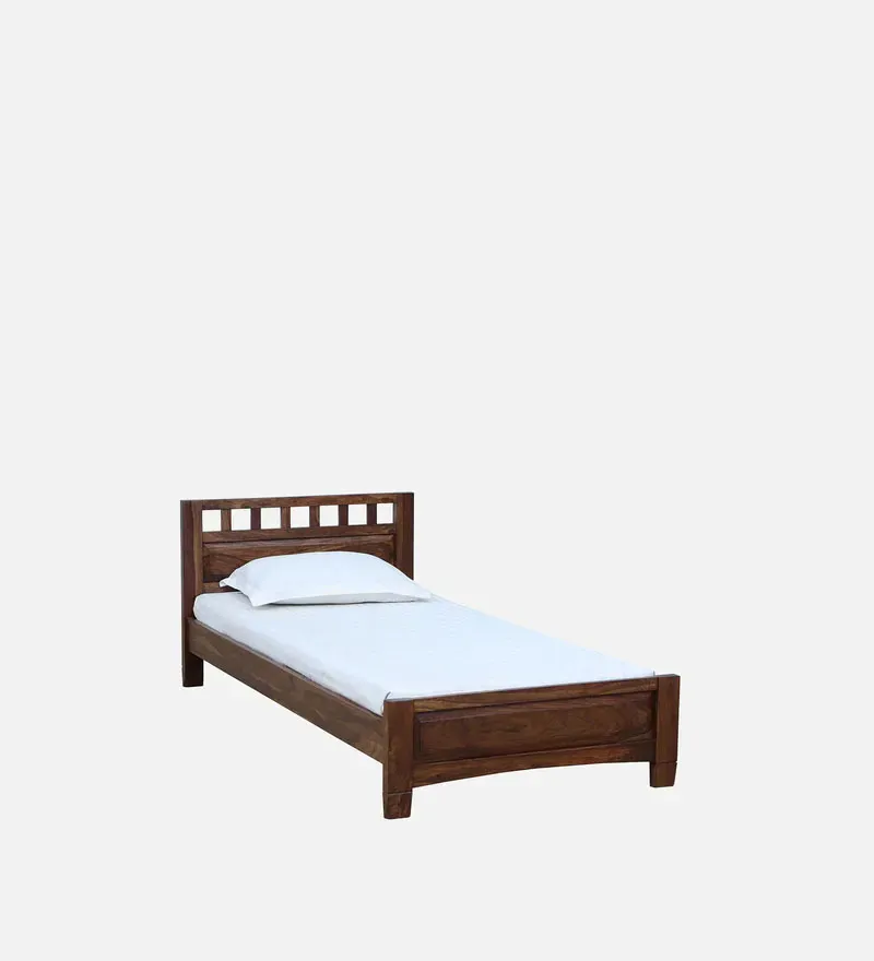 Mitsy Sheesham Wood Single Bed In Rustic Teak Finish.jpg2.webp