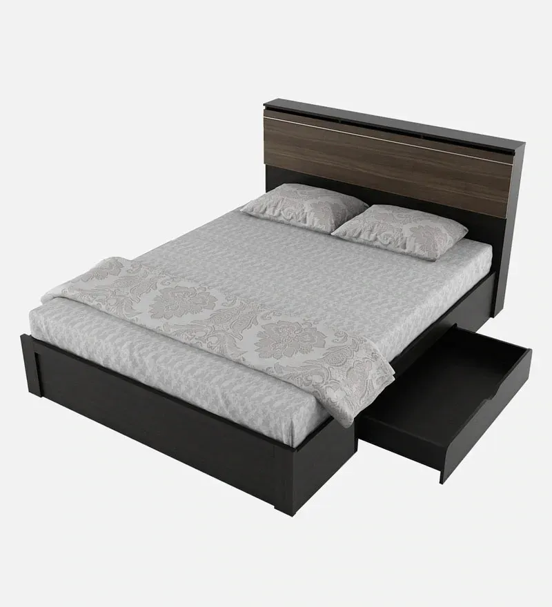Miya Queen Size Bed in Wenge Finish with Drawer Storage.jpg7.webp