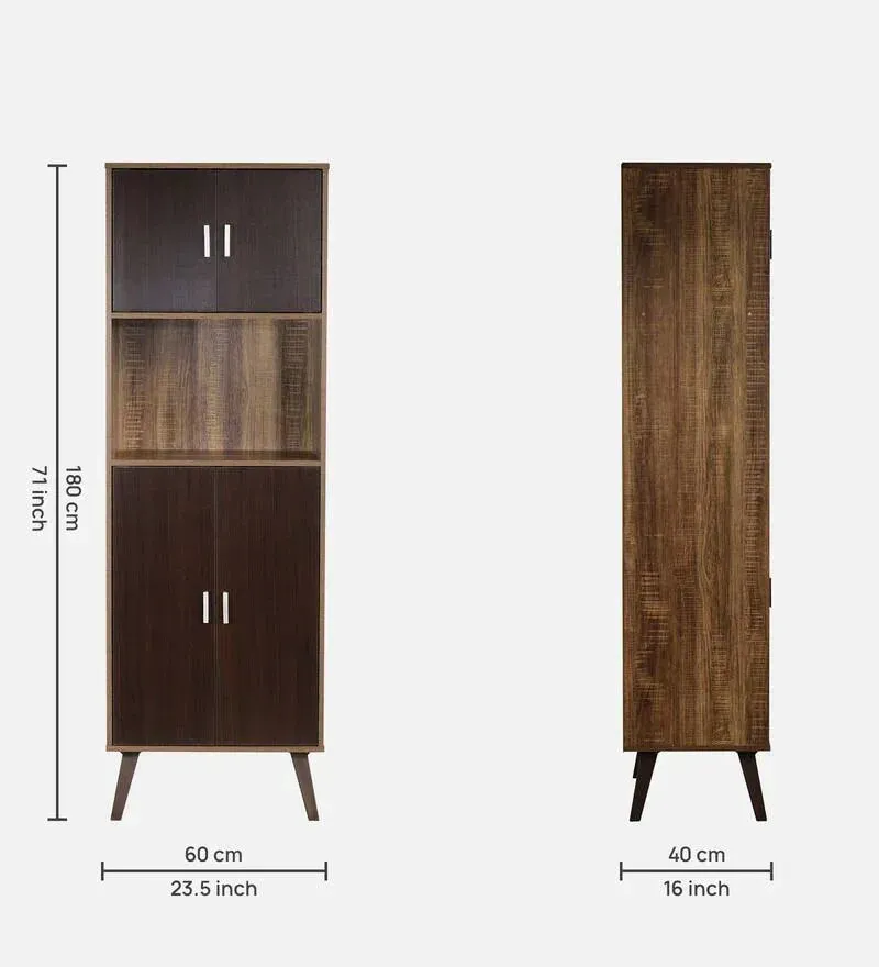 Mokuzai Book Case in Oak Finish.jpg1.webp