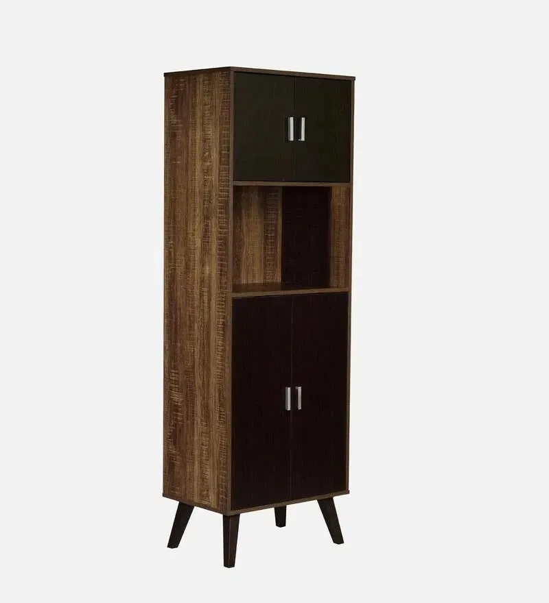 Mokuzai Book Case in Oak Finish.jpg2.webp