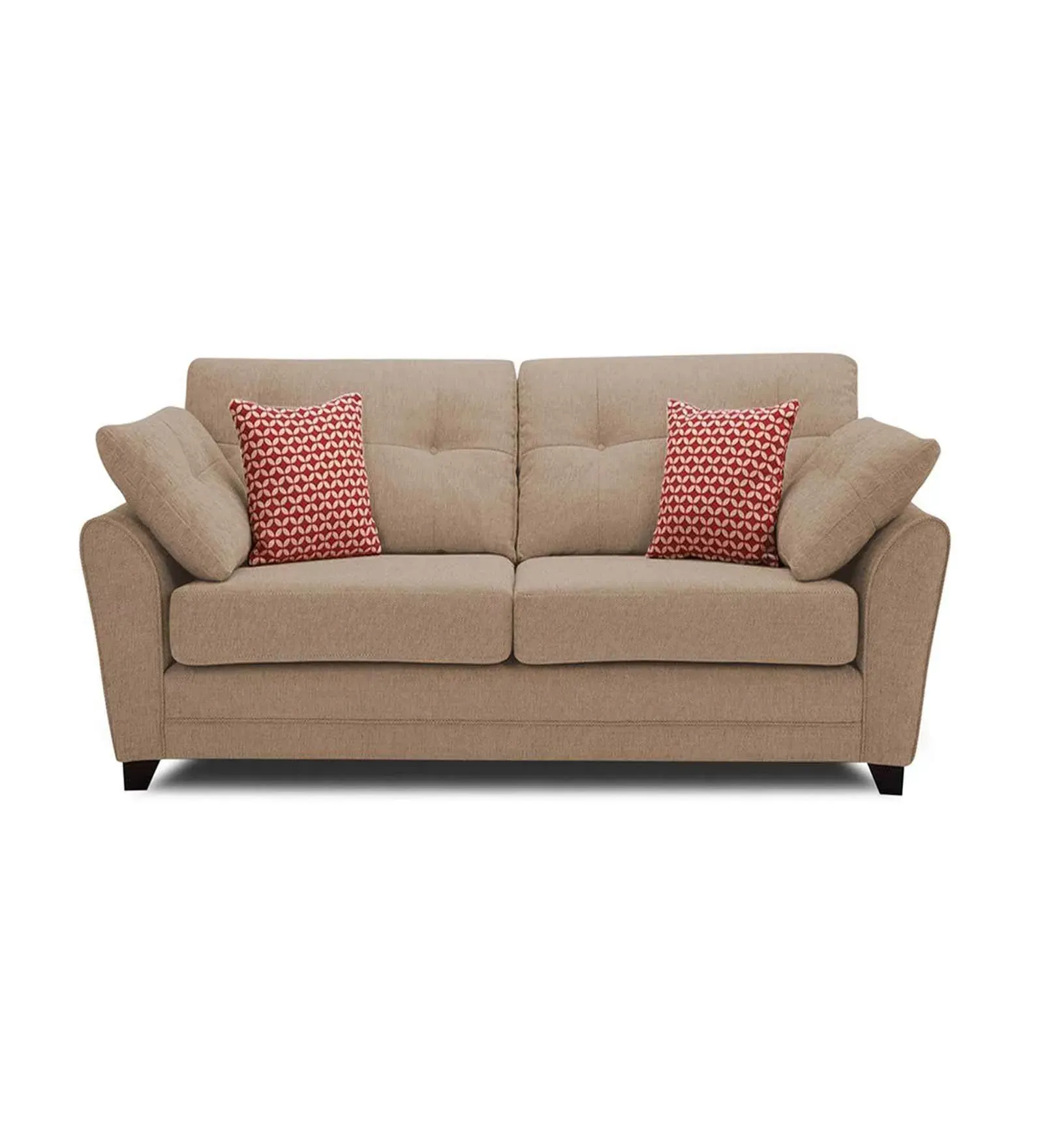 Murdock Fabric 2 Seater Sofa in Beige Colour1.webp