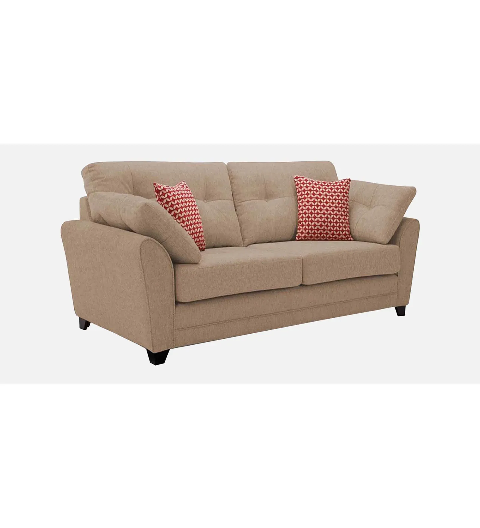 Murdock Fabric 2 Seater Sofa in Beige Colour3.webp