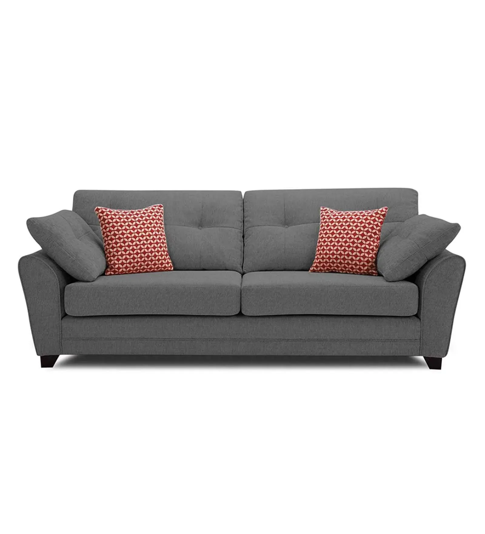 Murdock Fabric 3 Seater Sofa in Grey Colour2.webp