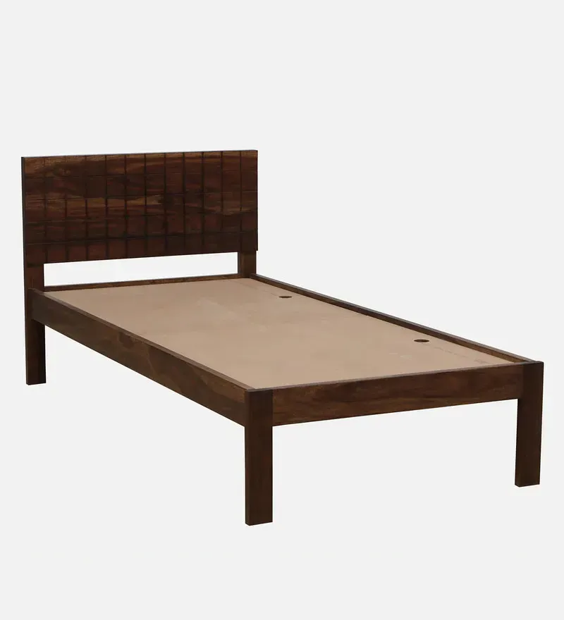 Mysen Sheesham Wood Single Bed In Provincial Teak Finish with Carved Headrest.jpg4.webp