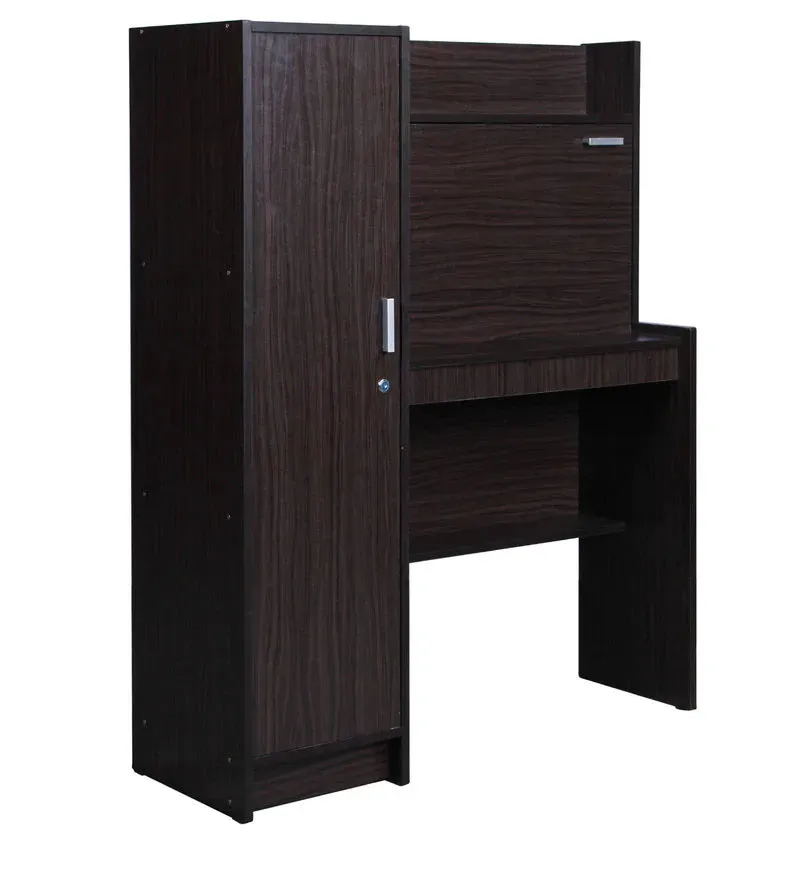 Nakamura Hutch Desk in Wenge Finish13.webp