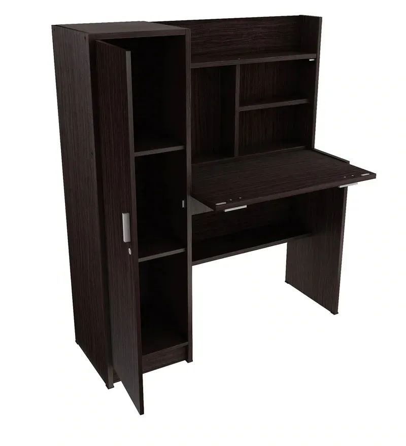 Nakamura Hutch Desk in Wenge Finish7.webp