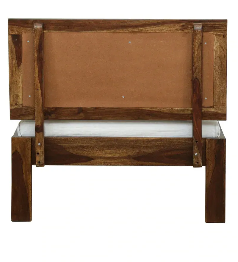 Naples Sheesham Wood Single Bed In Provincial Teak Finish with Padded Headrest.jpg8.webp