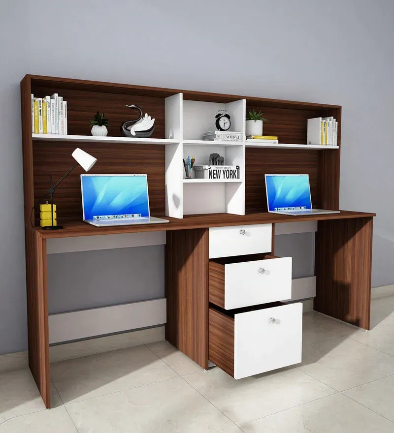 Natsu Hutch Desk in Walnut And Frosty White Finish.jpg1.webp