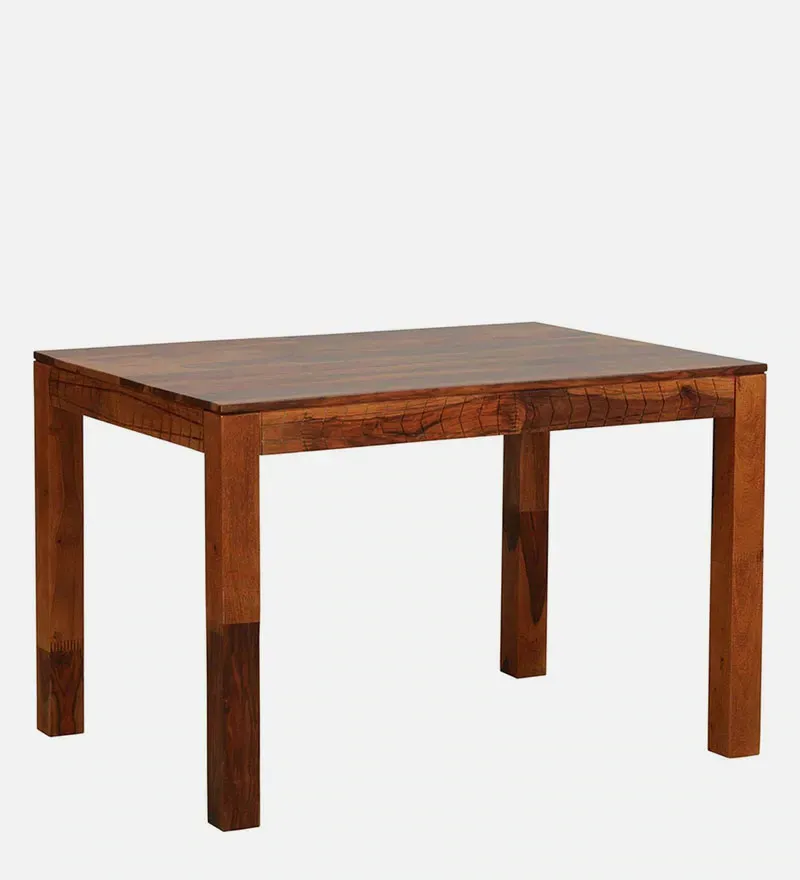 Nuevo Sheesham Wood 4 Seater Dining Set In Honey Oak Finish.jpg3.webp