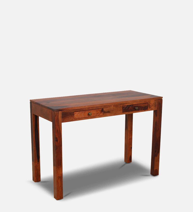 Nuevo Solid Wood Study Table In Honey Oak Finish10.jpg