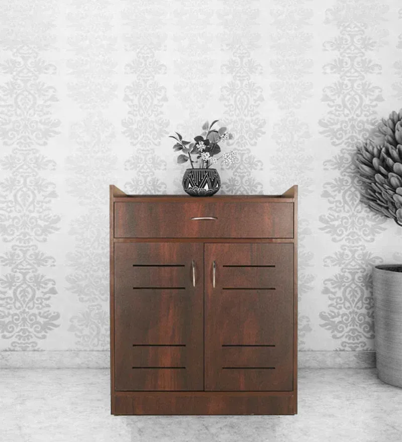 Oslo Shoe Cabinet in Walnut Finish.webp