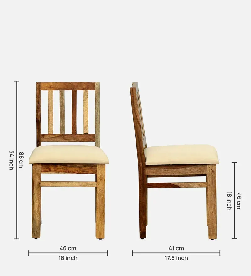 Patron Sheesham Wood Dining Chair with Beige In Rustic Teak Finish (Set Of 2).jpg1.webp