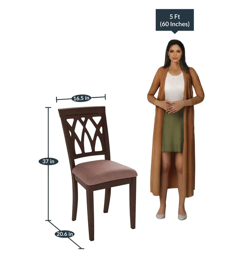 Peak Solid Wood 4 Seater Dining Set in Cappuccino Finish.jpg3.webp