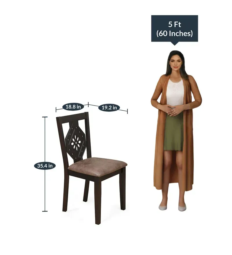 Precious 4 Seater Dining Set in Antique Oak Finish with Bench.jpg3.webp