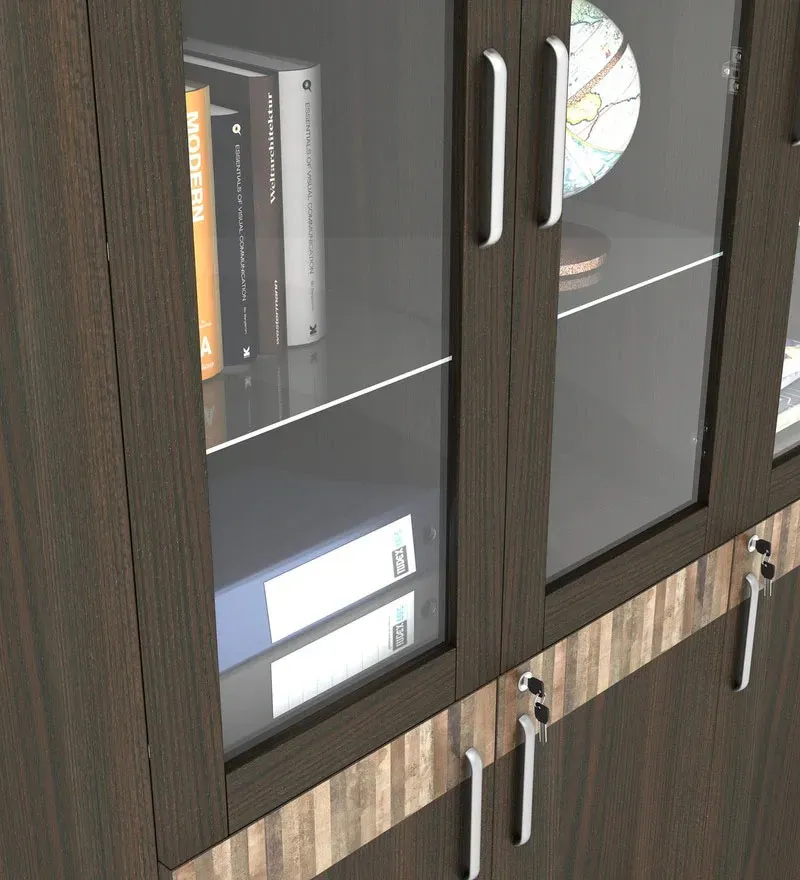 Prestige Large Book Case In Fumed Oak Finish.jpg7.webp