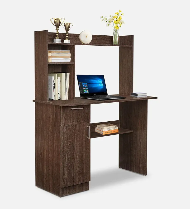 Quatro Hutch Desk in Dark Walnut Finish14.webp