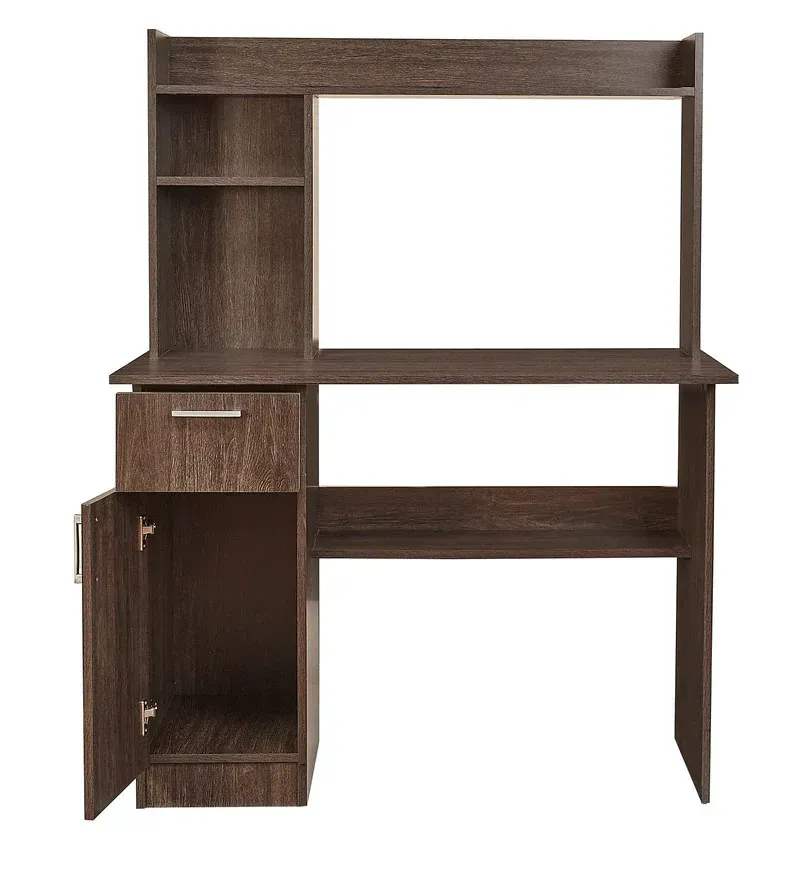 Quatro Hutch Desk in Dark Walnut Finish1.webp