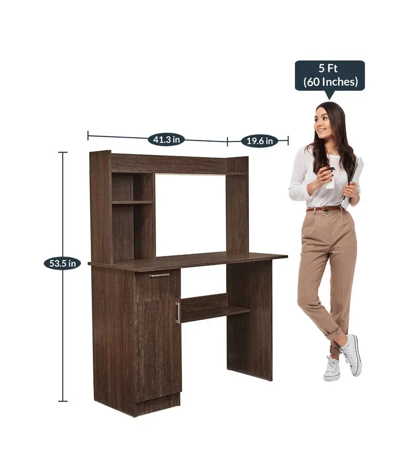 Quatro Hutch Desk in Dark Walnut Finish4.webp