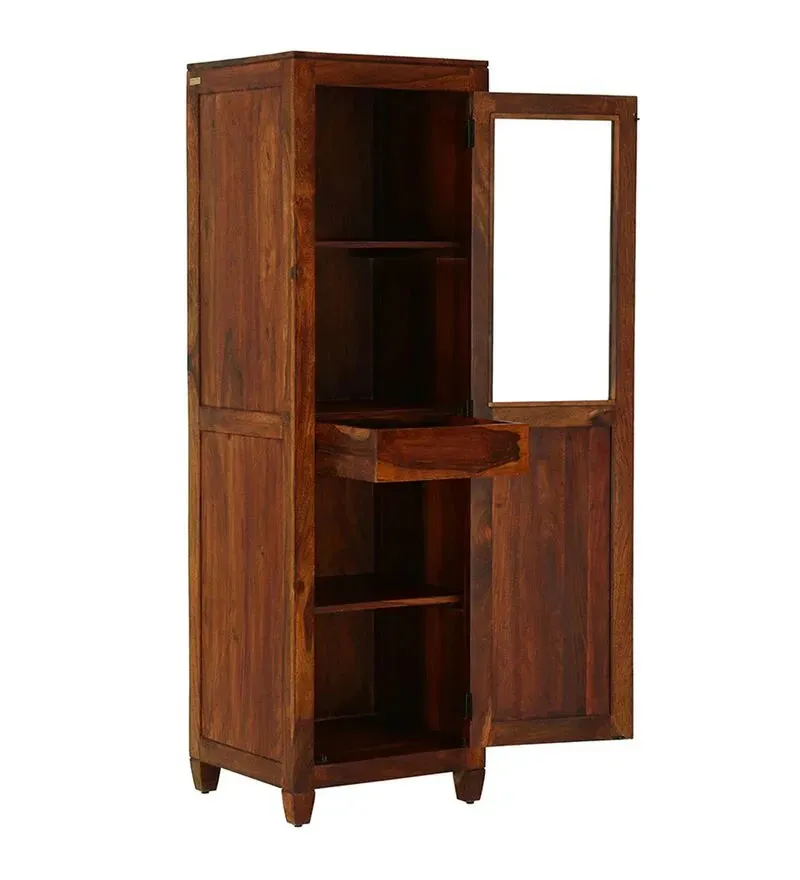 Rezzan Sheesham Wood Book Case in Honey Oak Finish.jpg7.webp