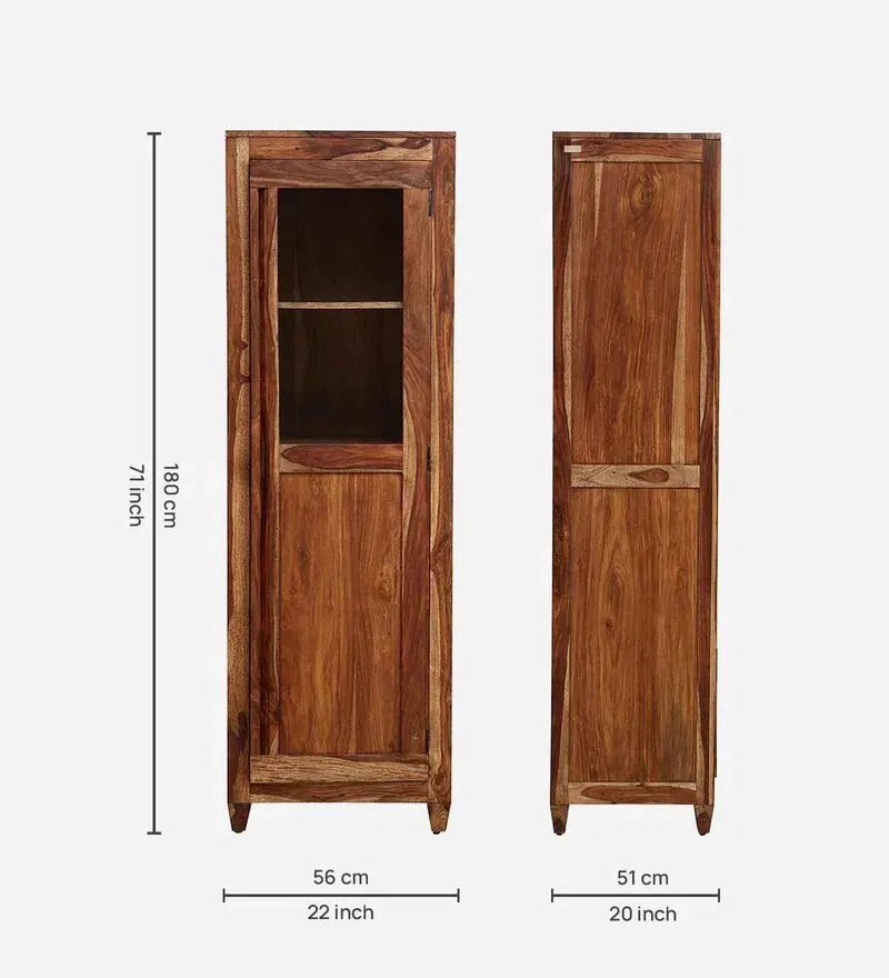 Rezzan Sheesham Wood Book Case in Rustic Teak Finish.jpg1.webp