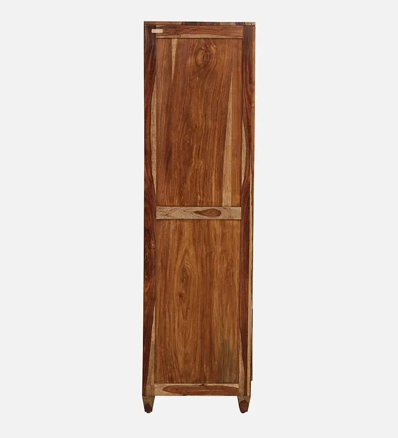 Rezzan Sheesham Wood Book Case in Rustic Teak Finish.jpg4.webp