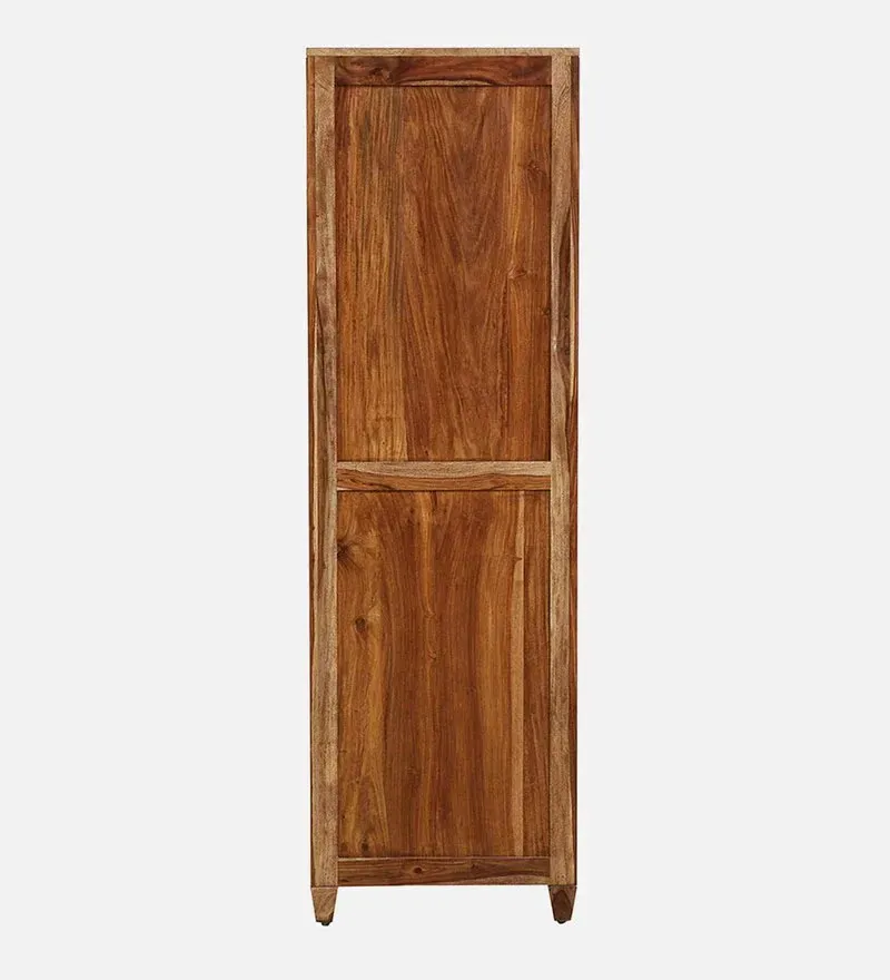 Rezzan Sheesham Wood Book Case in Rustic Teak Finish.jpg5.webp