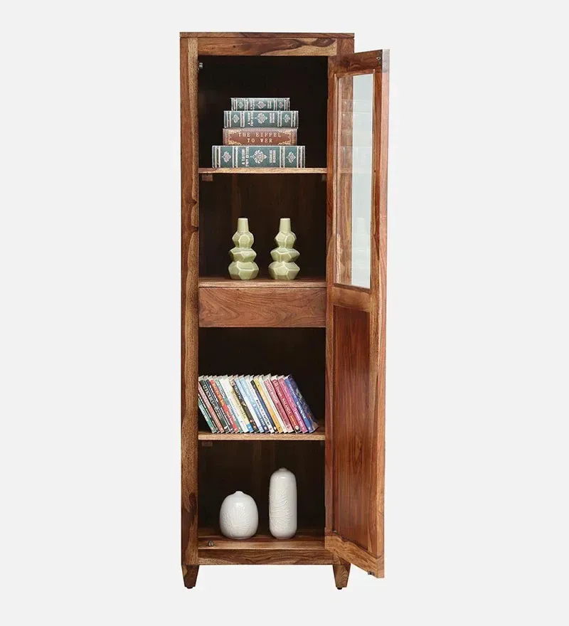 Rezzan Sheesham Wood Book Case in Rustic Teak Finish.jpg7.webp