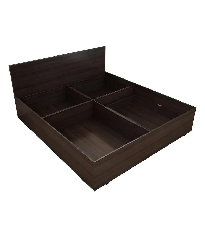 Rhino King Size Bed in Dark Wallnut Finish with Drawer & Box Storage.jpg5.webp