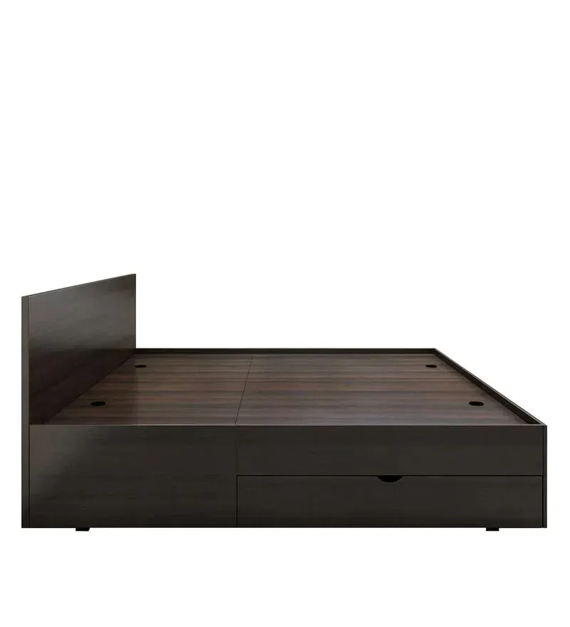 Rhino King Size Bed in Dark Wallnut Finish with Drawer & Box Storage.jpg7.webp