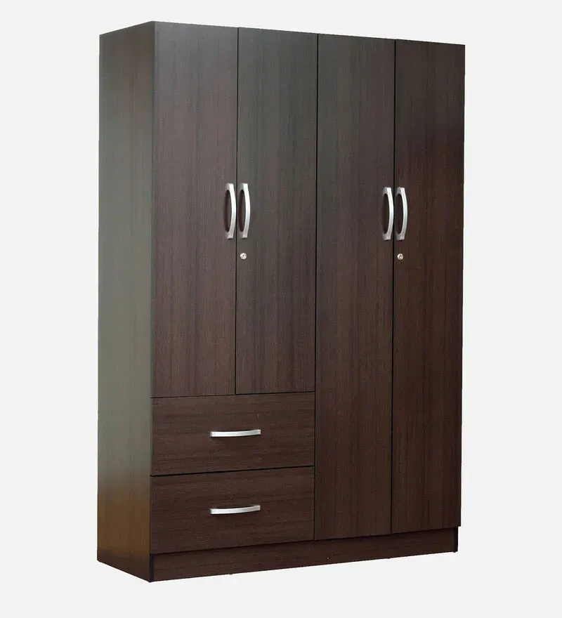 Rikotu 4 Door Wardrobe in Wenge Finish.jpg2.webp