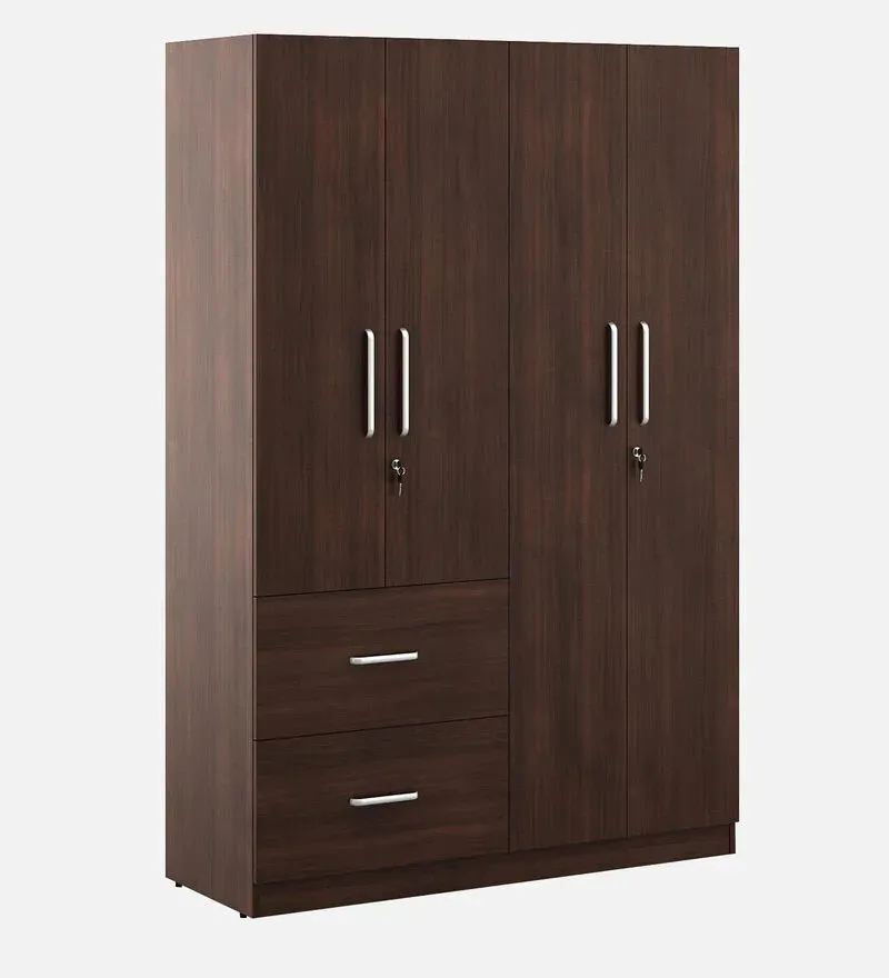 Riku 4 Door Wardrobe in Regato Walnut Finish.jpg2.webp