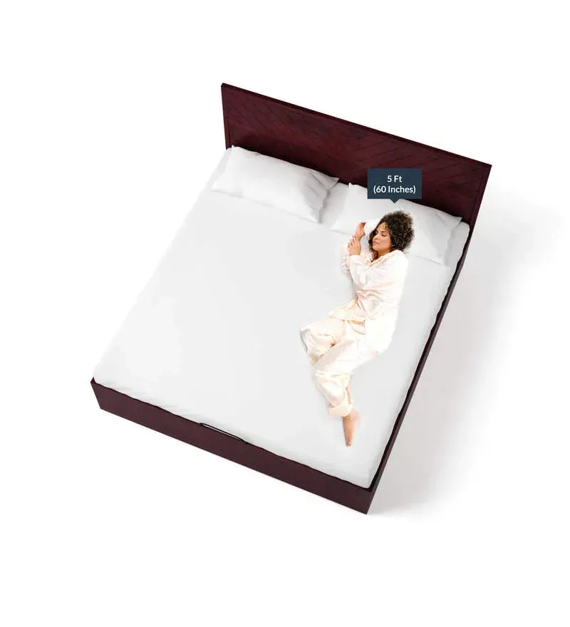 Rio Sheesham Wood King Size Bed in Dark Brown Finish with Hydraulic Storage.jpg3.webp