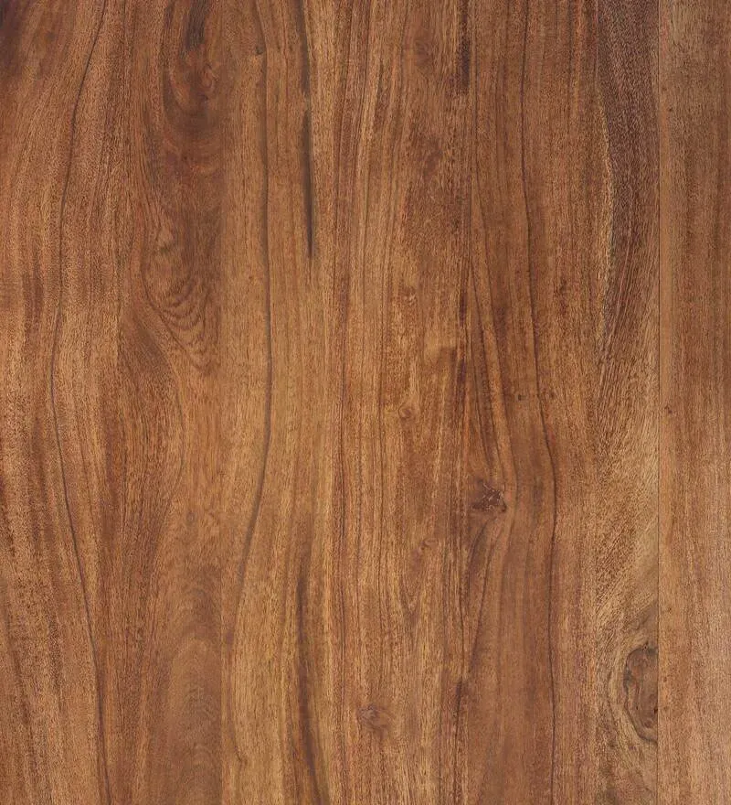 Rustic Solid Wood 6 Seater Dining Set in Brown Finish.jpg13.webp