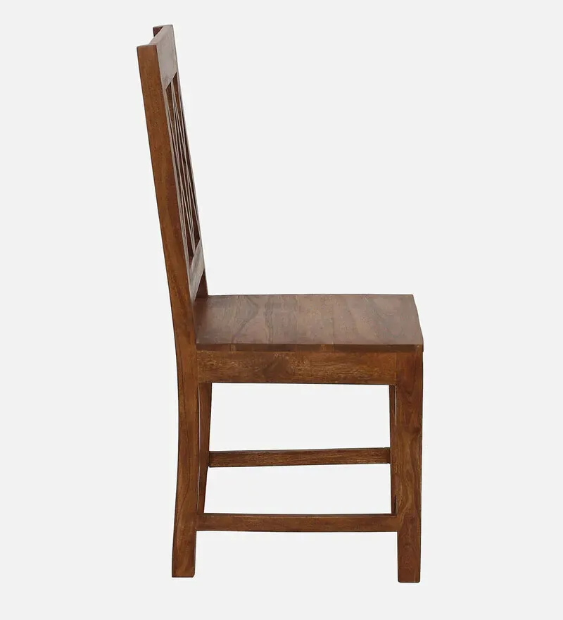 Rustic Solid Wood 6 Seater Dining Set in Brown Finish.jpg5.webp