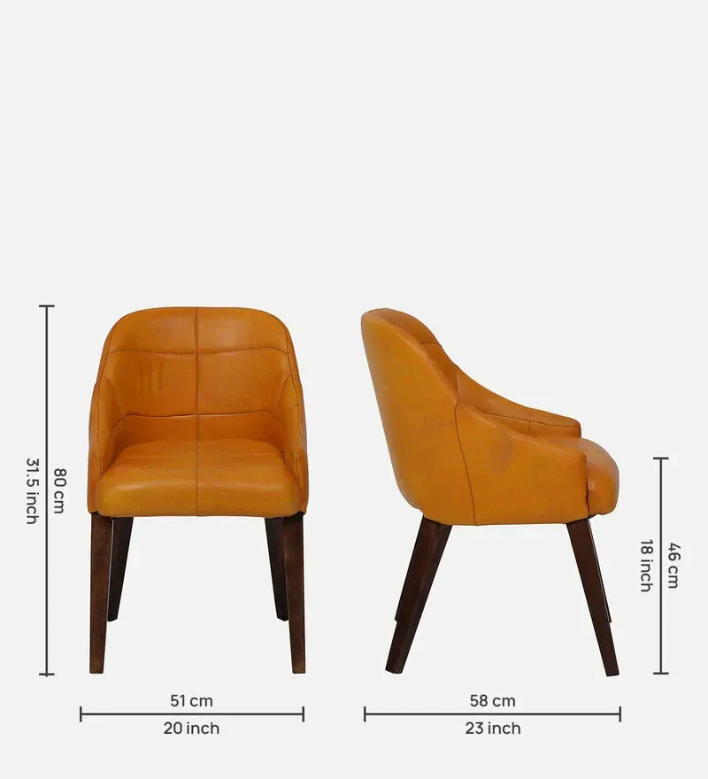 Schuller Leather Dining Chair In Yellow Colour.jpg1.webp